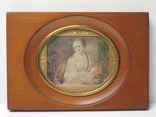 Feine Miniaturmalerei Portrait