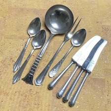 WMF Besteck Einzelteile Jugendstil / Art Deco u.a. Straußenmarke / Fächer / Efeu