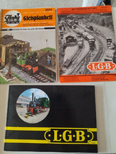 Gleisplanheft LGB 0025(1978), Betriebsanleitung LGB, LGB Bahnen 1979, Hefte rar