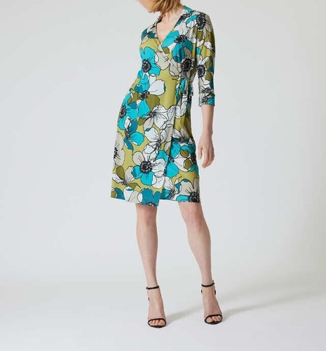 Damen kleid wickelkleid mit - wickelkleid,