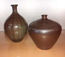 1 Vase Keramik Steingut