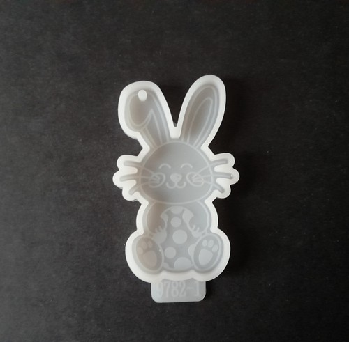 Silikon gießform hase - silikon,-, mit