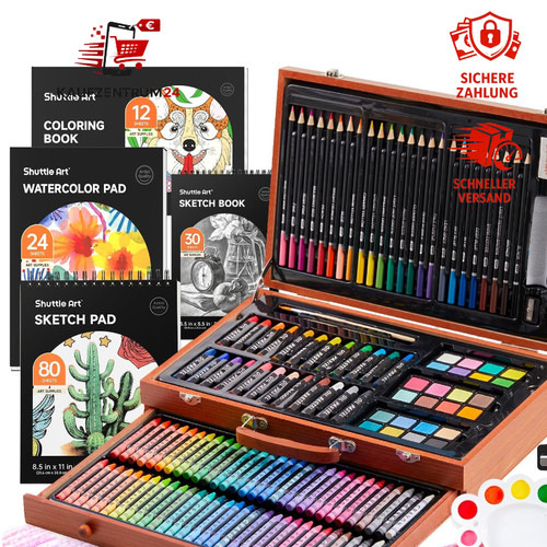 Malset 149 teilig deluxe - malset, 149-teilig