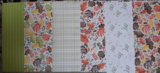 Stampin up 6 Blätter Designerpapier Wunderbarer Herbst  15 x 30,5cm