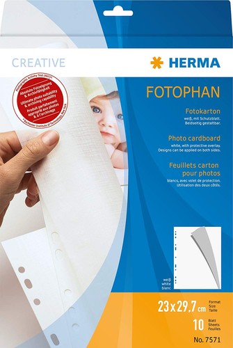 Herma fotokarton 230 297 mm - fotokarton, x