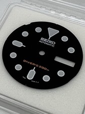 Seiko schwarzes Zifferblatt