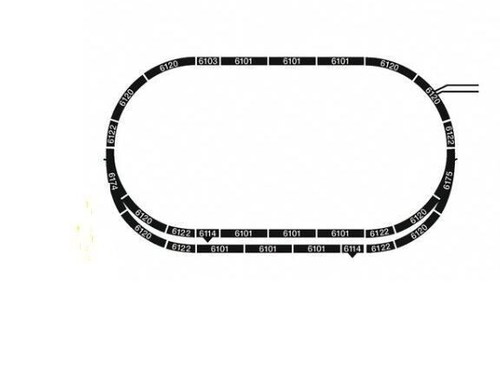 Fleischmann h0 profigleis - 1:87,