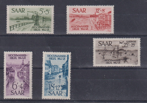 Saarland 1948 255 - saarland, mi.-nr.
