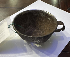 Deutscher Trinkbecher Bodenfund Ceppy-Avocourt Wald Mittellager Verdun 1.WK