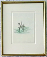 Original Balkenhol Zeichnung