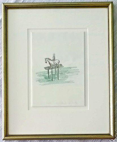 Original balkenhol zeichnung - balkenhol,
