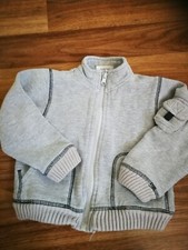 Jacke, Sommerjacke, Strickjacke, Topolino, Grau Gr. 98/104