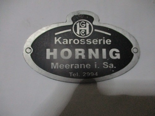 Typenschild schild karosserie - typenschild,