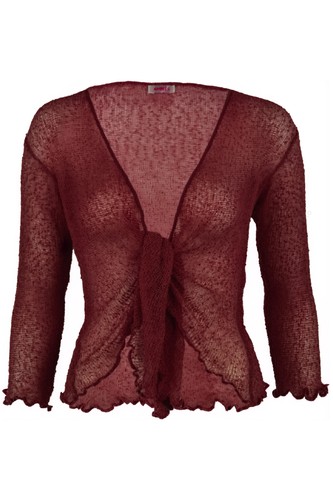 Damen netzjäckchen bolero 4 - damen, 3/4