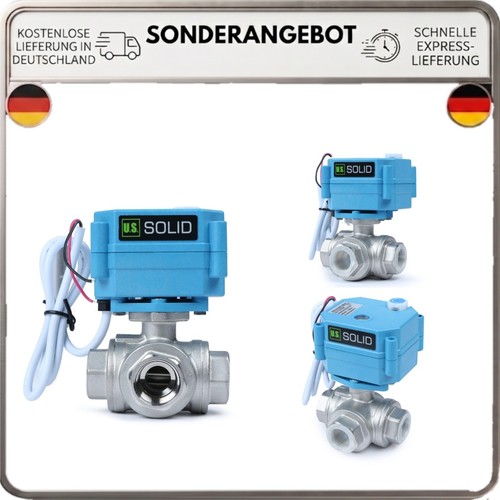 Wege motorkugelhahn - 3-wege,