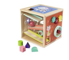 - großes Spielecenter mit Kugelbahn inkl. Dreh- und Steckfunktion, 15-TLG, 24...