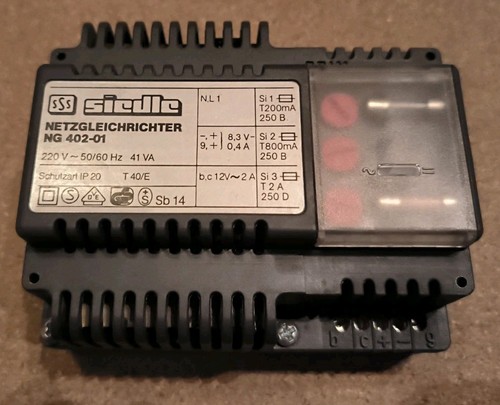 Siedle netzgleichrichter - netzgleichrichter, ng