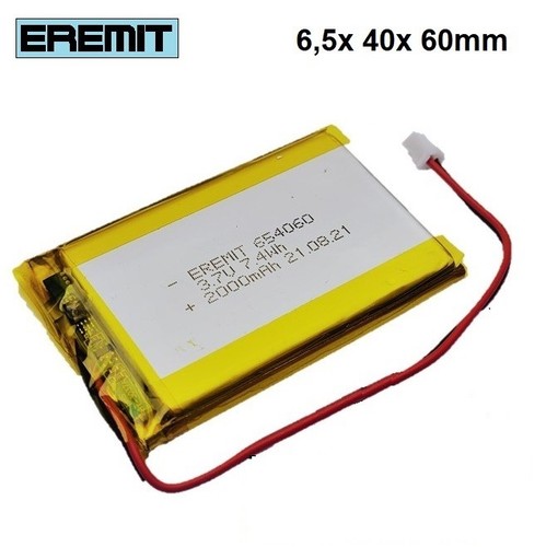 Eremit lipo akku - lipo, 3,7v