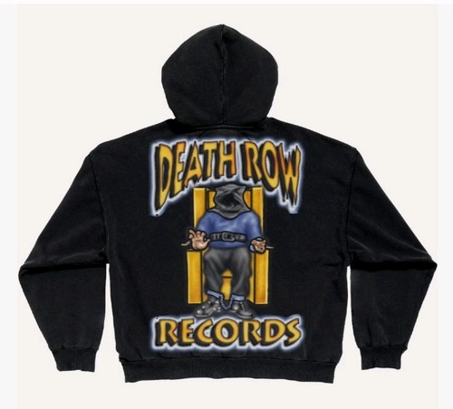 Death row records hoodie - row, xxl