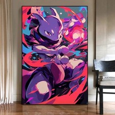 Pokemon Mewtwo Anime Poster