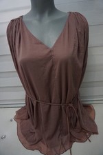 Conleys Purple Bluse  Tunika  Gr. One Size  Lila ohne Muster Polyamid