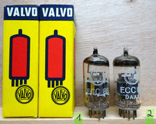 2X: VALVO ECC88 | SEHR GUT ✅ | PHILIPS MADE | NOS NIB Tubes Röhre Valve ( 6922 )