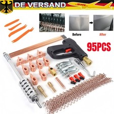 95-tlg Dent Puller Karosserie Auto Reparatur Spotter Schweißgerät Ausbeul Kit DE