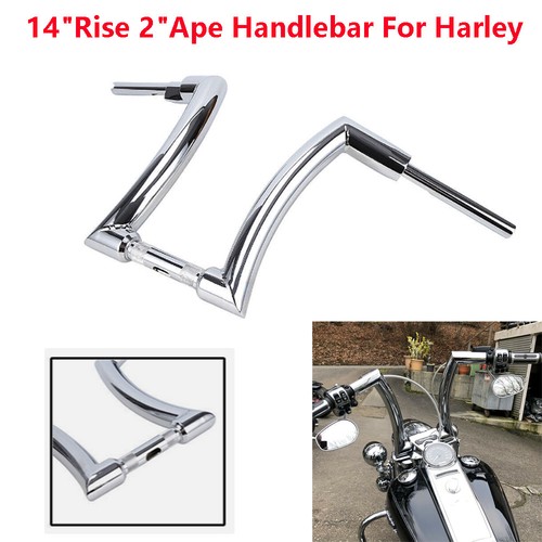 Rise ape chrom hanger - 14"rise,