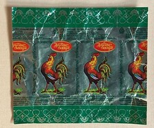 Russland Schokoladenpapier / Chocolate Wrapper Konfektpapier Roter Oktober Hahn
