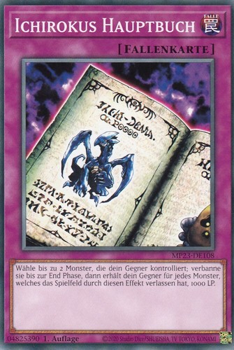 Ichirokus hauptbuch mp23 de108 - hauptbuch, mp23-de108