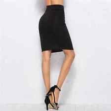 Damen Bleistiftrock Schwarz