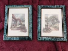 2 Hübsche Wand - Bilder mit Rahmen