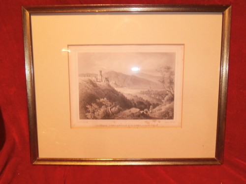 Original stahlstich lang - v.,