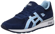 Asics GT-II H40SK Sneaker Neu Mehrfarbig Gr:39 Blau Blue Retro Mode Gel