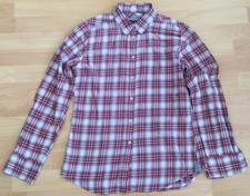 Marco Polo Damen Bluse Hemd Gr.38 blau kariert 100% Baumwolle