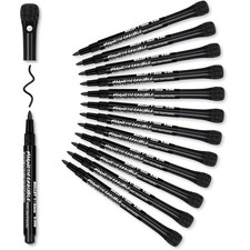 Whiteboard Marker 12 Schwarz