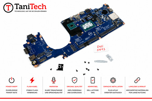 Dell latitude 5491 - latitude, mainboard