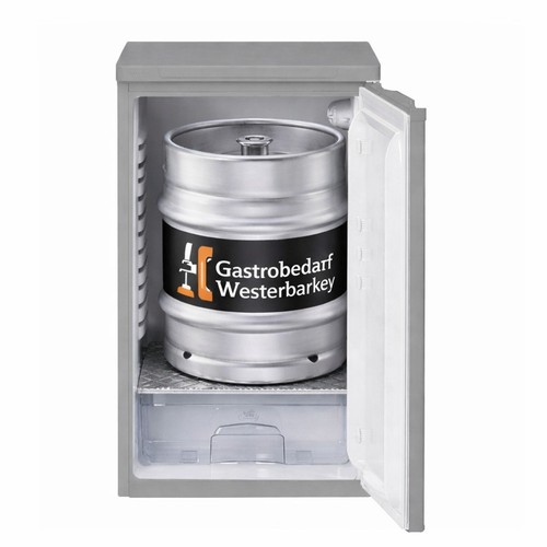 Fassbierkühlschrank silber - in,