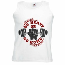 Tank Top GO HEAVY OR GO HOME