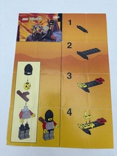 LEGO ® Bauanleitung System Ritter Castle 6004  Instruction ungelocht 254