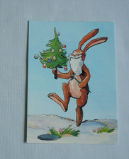 1x Postkarten  Humor HASE