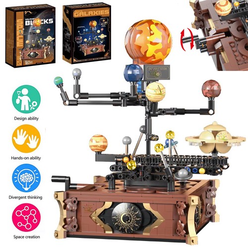 Solar system bausatz drehbares - system,