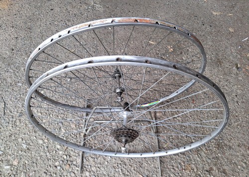 Paar laufräder rennrad - paar,