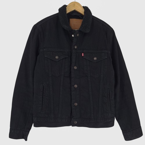 Levi sherpa denim trucker - levi's,