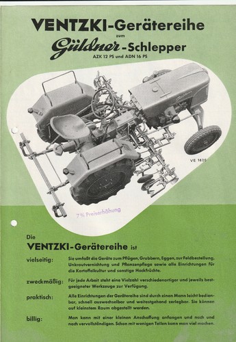 Original prospekt ventzki - original,
