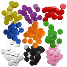 100 Spielchips Plastik Chips