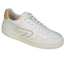 HUB Herren Schuhe Sneaker Court weiß braun M5901L68 487 
