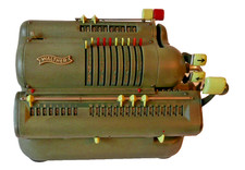 Walther mechanische Rechenmaschine WSR 160 iron calculator