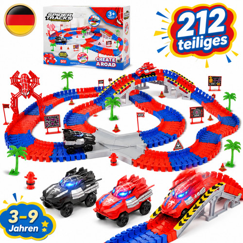 Spider autorennbahn set mit - set, 2