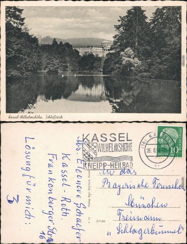 Ansichtskarte bad - ansichtskarte,